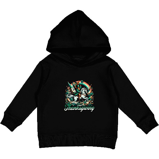Irish Thanksgiving Kids Pullover Hoodies