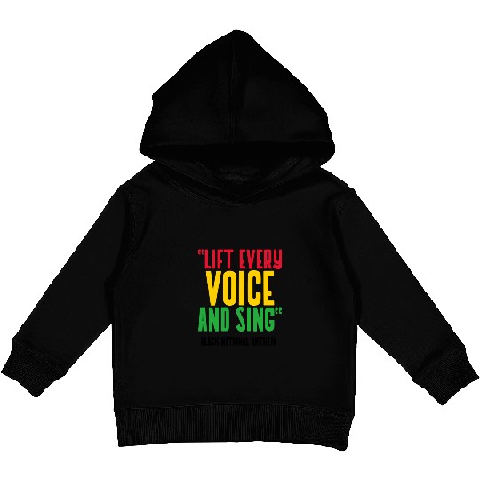 LIFT EVERY VOICE and SING Kids Pullover Hoodies