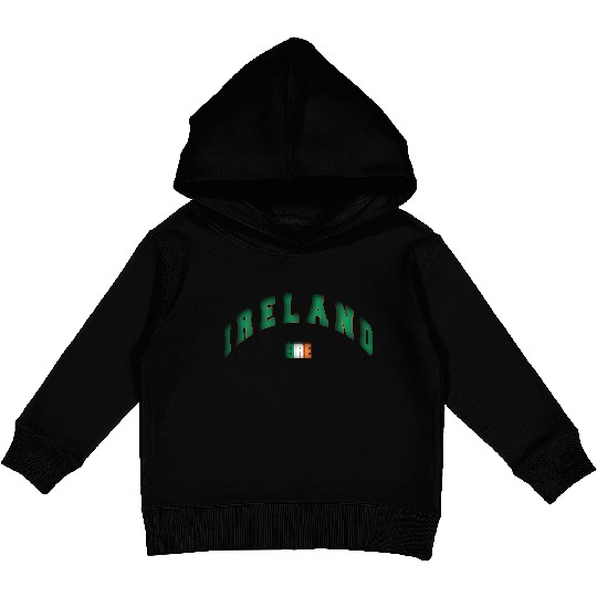 Ireland, Saint Patrick's Day Kids Pullover Hoodies