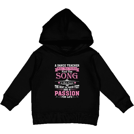 A Dance Teacher Helps Their Students Find The Song Kids Pullover Hoodies