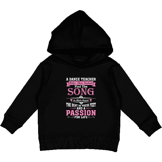 A Dance Teacher Helps Their Students Find The Song Kids Pullover Hoodies