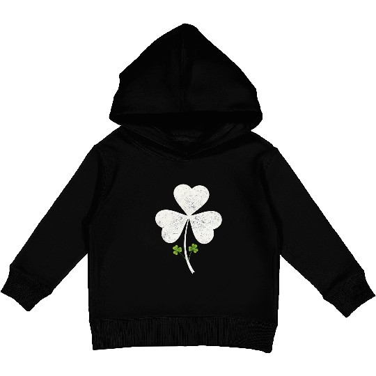 Simply Shamrock St. Patrick's Day Kids Pullover Hoodies