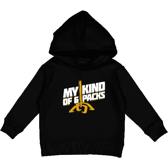 Horseshoe Pitching Kids Pullover Hoodies