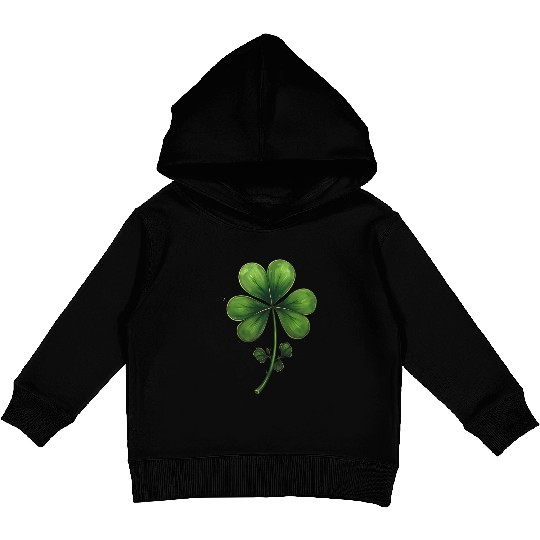 Simply Shamrock St. Patrick's Day Kids Pullover Hoodies