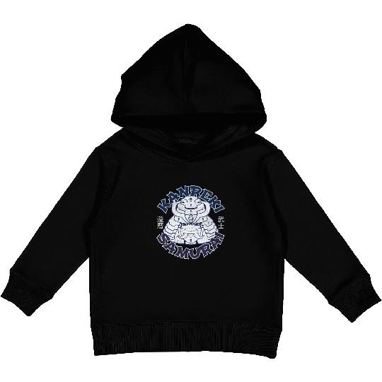 Kanreki 60th Birthday Japanese Samurai Kids Pullover Hoodies