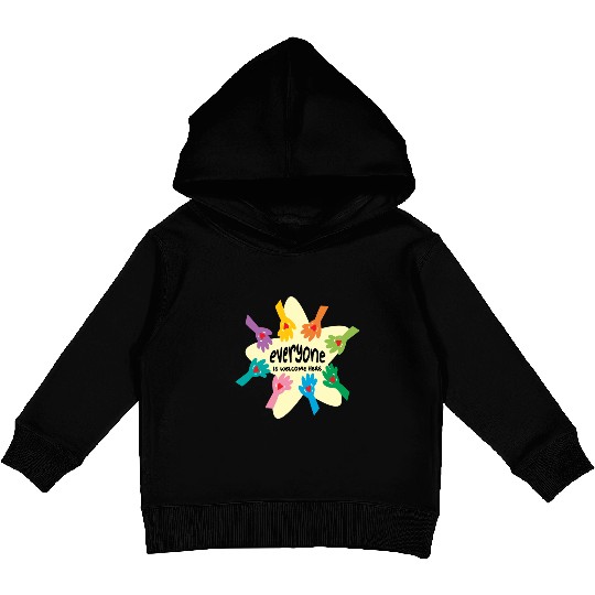 Everyone Is Welcome, Idaho Teacher, teacher, idaho Kids Pullover Hoodies