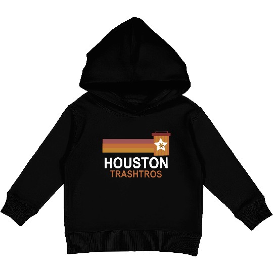 Houston Trashtros Asterisks Kids Pullover Hoodies
