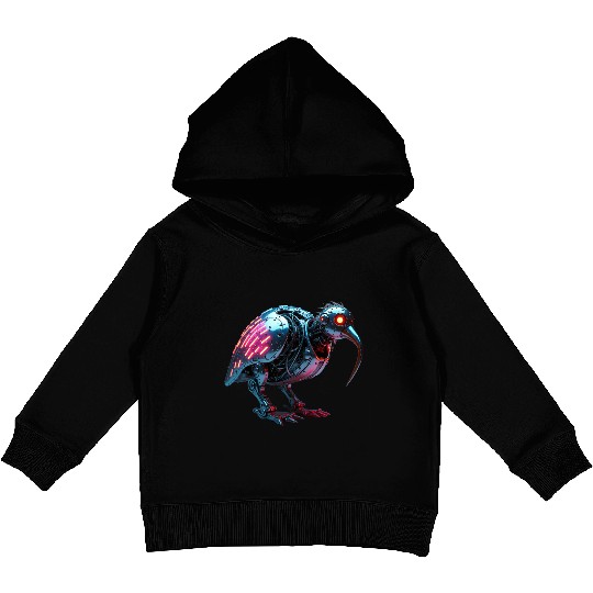 Kiwi Bird Constructed Kids Pullover Hoodies