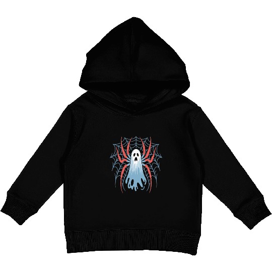 Ghost Spider Scream Kids Pullover Hoodies