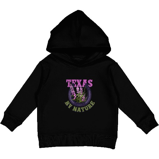 Texas Wildflower Texas By Nature Kids Pullover Hoodies