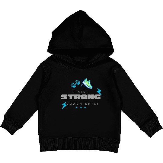 FINISH STRONG Coach Emily Kids Pullover Hoodies
