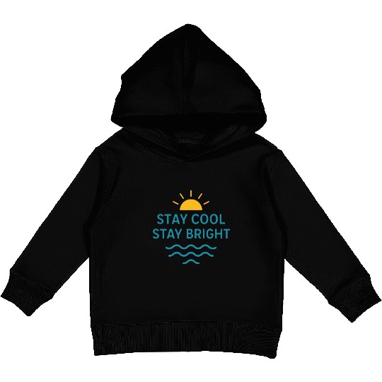 Sunrise Motivation Kids Pullover Hoodies