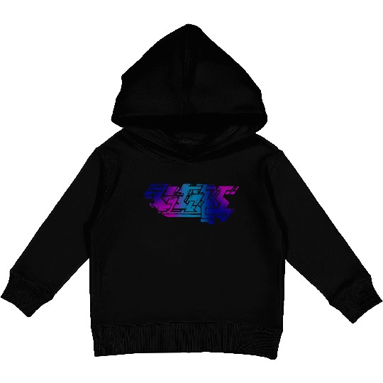 Graffiti Piece - Dark Kids Pullover Hoodies