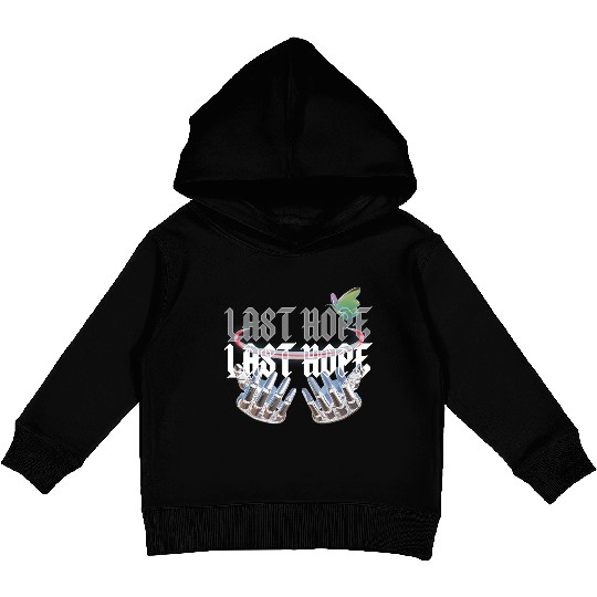 Last Hope Cyber Gothic Y2K Aesthetic Kids Pullover Hoodies