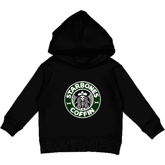 Starbones Coffin Kids Pullover Hoodies