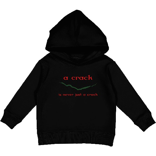 Dr Who Crack Kids Pullover Hoodies