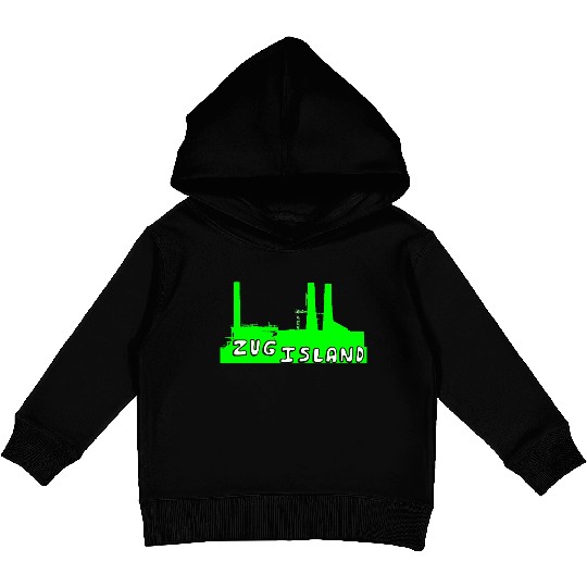 Zug Island Detroit River Industry Kids Pullover Hoodies