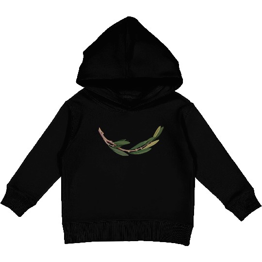 Olive branch 2 Kids Pullover Hoodies