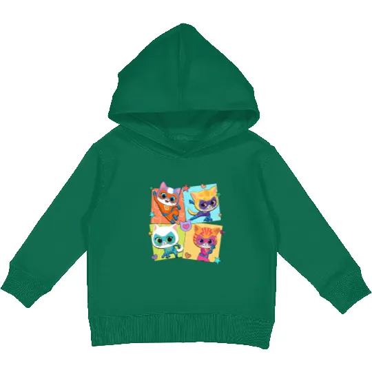 Discover Disney Super Kitties Kids Pullover Hoodies, Custom Super Kitties Kids Pullover Hoodies, Disney Kitties Kids Pullover Hoodies