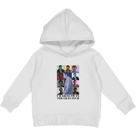Charlie Swan Eras Tour Kids Pullover Hoodies