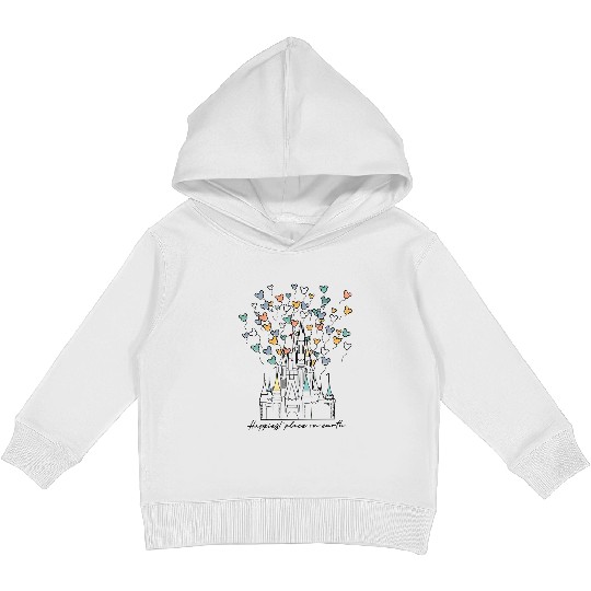 Disney Magical Castle Happiest Place Kids Pullover Hoodies, Magic Kingdom Castle Kids Pullover Hoodies, Disney Vacation Kids Pullover Hoodies, Disney Trip Kids Pullover Hoodies, Disney Kids Pullover Hoodies