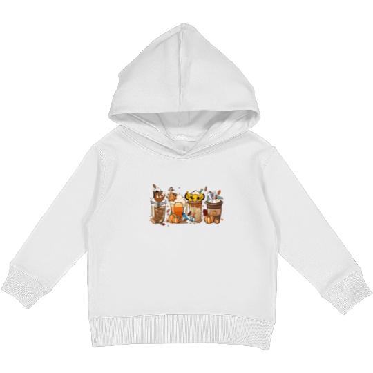 Lion King Latte Coffee Halloween Kids Pullover Hoodies, Disney Halloween Coffee Sweater
