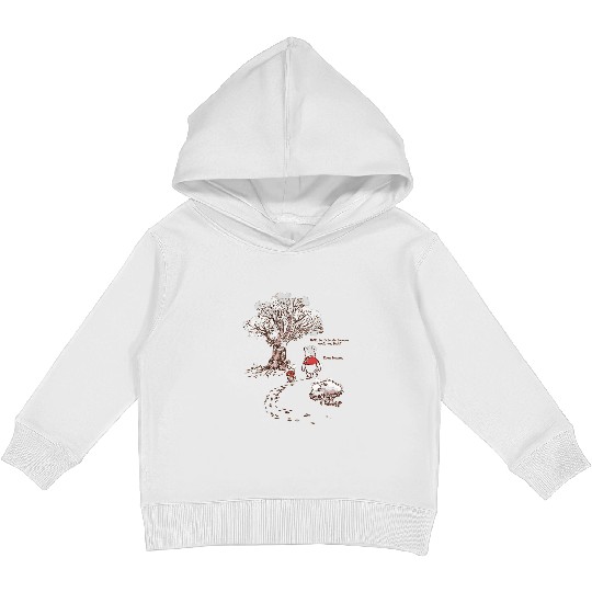 Retro Disney Winnie The Pooh & Piglet Always Friends Forever Kids Pullover Hoodies