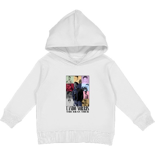 Lando Norris Eras Tour Inspired Kids Pullover Hoodies