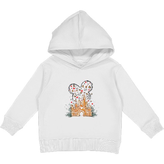Disney Gingerbread Castle Kids Pullover Hoodies