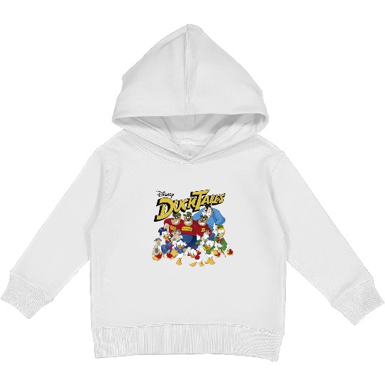 Disney DuckTales Characters Classic Group Kids Pullover Hoodies