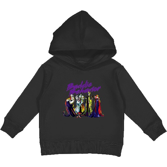 Disney Villains Baddie Behavior Kids Pullover Hoodies