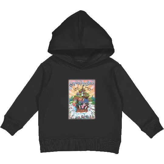 Vintage Splash Mountain Kids Pullover Hoodies, Disney Family