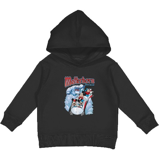 Disney Matterhorn Bobsleds  Kids Pullover Hoodies, Mickey And Friends Kids Pullover Hoodies