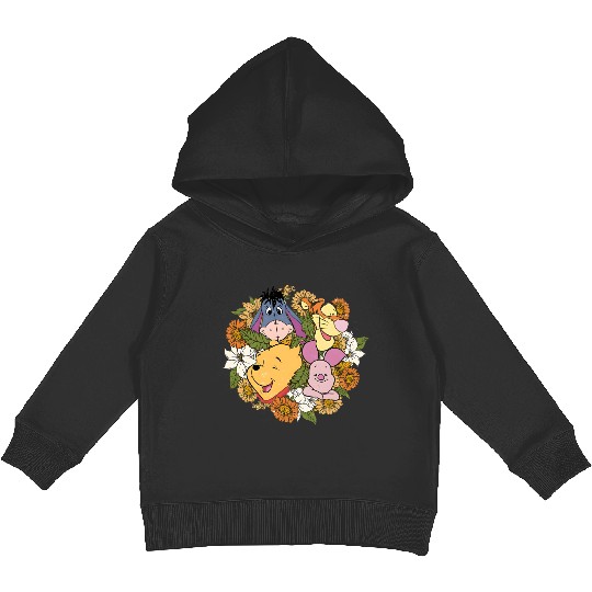 Vintage Disney Winnie The Pooh Kids Pullover Hoodies, Retro Disney Pooh Bear Kids Pullover Hoodies