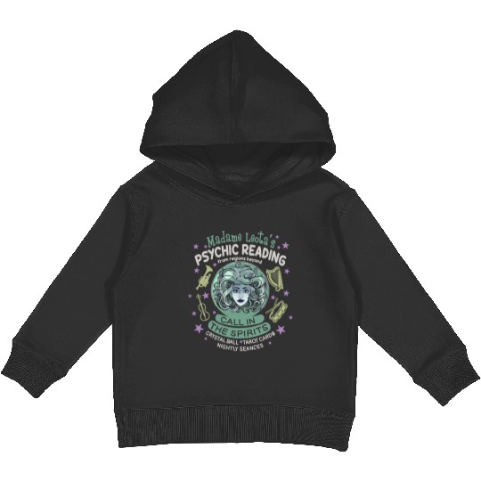 Disney Halloween Madame Leota Haunted Mansion Kids Pullover Hoodies, Disneyland WDW Matching Family Kids Pullover Hoodies