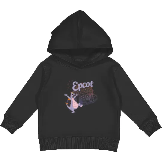 Epcot Figment Kids Pullover Hoodies, Disney Figment Kids Pullover Hoodies, Figment Est 1983 Kids Pullover Hoodies