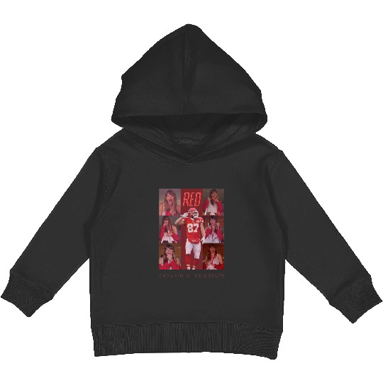 Discover Taylor Chief Kids Pullover Hoodies, Travis Kelce & Taylor Eras Tour Kids Pullover Hoodies
