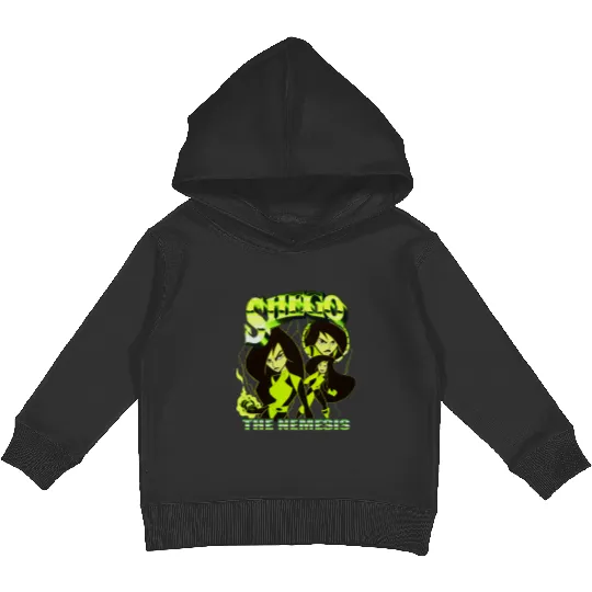 Kim Possible Shego The Nemesis Kids Pullover Hoodies, Disney Kim Possible Clothingx