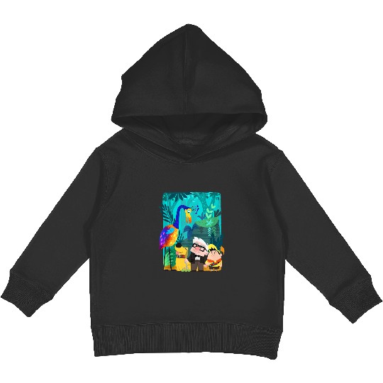 Disney and Pixars Up Carl Russell Dug Kevin Paradise Falls Kids Pullover Hoodies