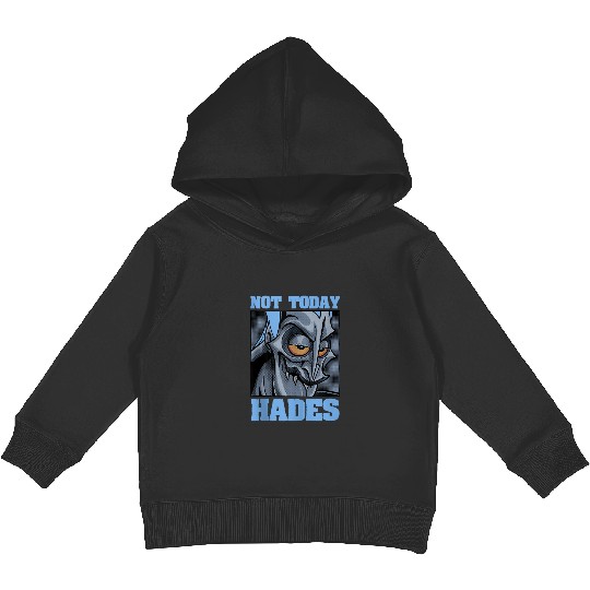 Disney Hercules Not Today Hades Poster 5734 Kids Pullover Hoodies