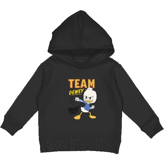 Disney DuckTales Team Dewey I'm Not Trying To Be Amazing Kids Pullover Hoodies