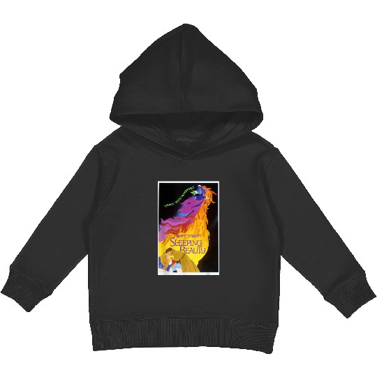 Disneyss Sleeping Beauty Classic Vintage Movie Poster Kids Pullover Hoodies