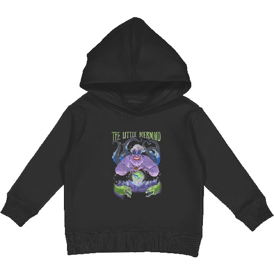Disney The Little Mermaid Evil Ursula Crystal Ball Kids Pullover Hoodies