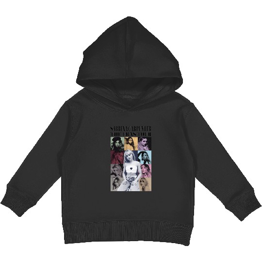 Discover Sabrina Carpenter The Eras Tour Kids Pullover Hoodies