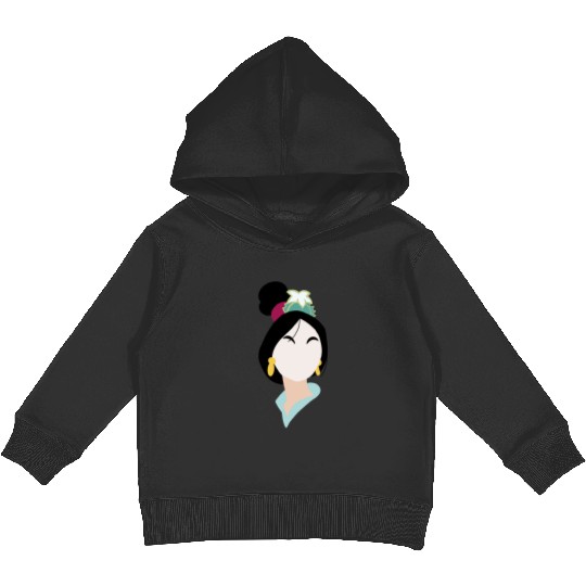Chibi Yoga - Warrior II ft Luria Sticker: Disney Mulan Anime Mushu, Mulan and Mushu Kids Pullover Hoodies