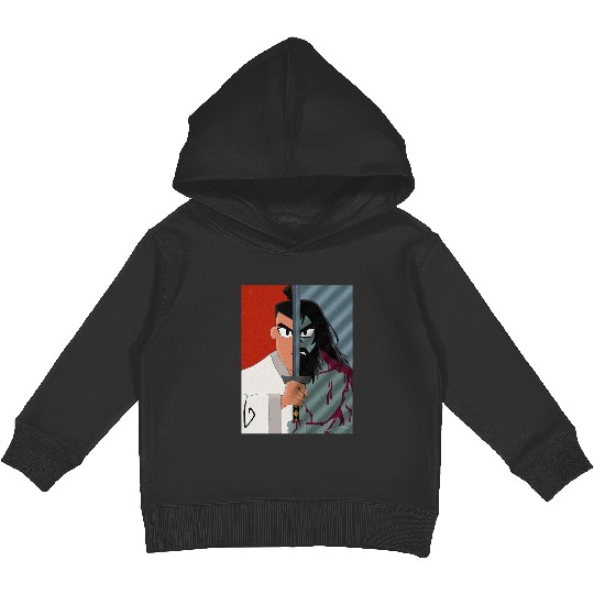 Samurai X cherry blossom  : Disney Mulan Anime Mushu, Mulan and Mushu Kids Pullover Hoodies