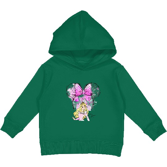 Aurora Princess Kids Pullover Hoodies, Disney Princess Kids Pullover Hoodies, Watercolor Disney Princess Kids Pullover Hoodies