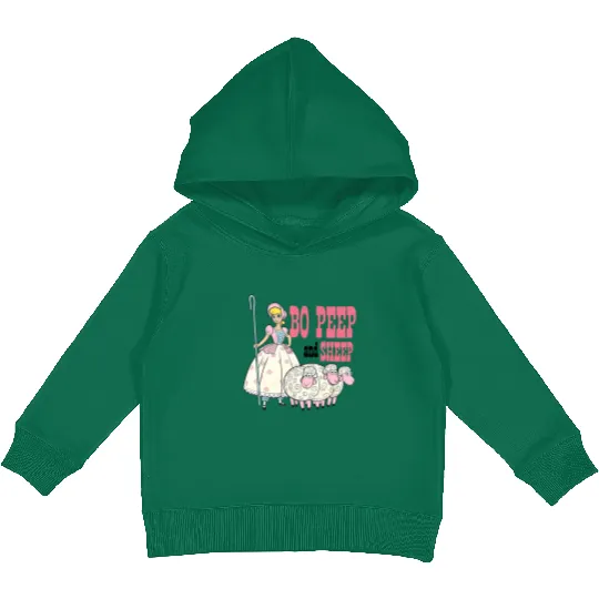 Vintage Bo Peep and Sheep Kids Pullover Hoodies, Toy Story Bo Peep Kids Pullover Hoodies, Disney Pixar Kids Pullover Hoodies