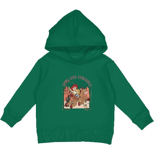 Vintage Disney Toy Story Jessie Kids Pullover Hoodies, Long Live Cowgirls Western Vibe Kids Pullover Hoodies, Disney Kids Pullover Hoodies