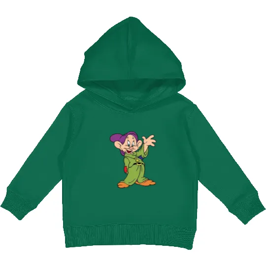 Dopey Dwarf Kids Pullover Hoodies, Disney Dwarf, Seven Dwarfs, Disney Character Dwarf Kids Pullover Hoodies